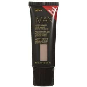 Iman Cosmetics Luxury Radiance Liquid Makeup   Earth 4 (Quantity of 3)