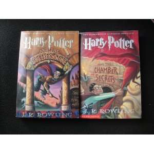  J. K. Rowling   2 Books Harry Potter Set (The Sorcerers 