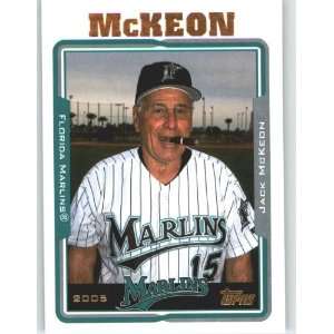  2005 Topps #278 Jack McKeon MG   Florida Marlins (Manager 