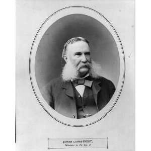  James Longstreet,1821 1904,Confederate General,War