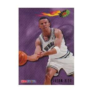  1995 96 Hoops #390 Jason Kidd Wicked Dishes Everything 