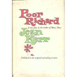  Poor Richard Jean Kerr Books