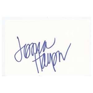 JESSICA HARPER Signed Index Card In Person