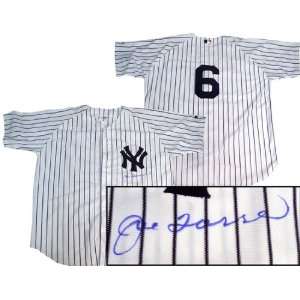 Joe Torre Hand Signed Yankees Home Jersey