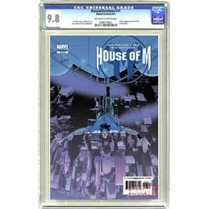  House of M #3 John Cassaday Variant Cover 1 in 19 CGC 9.8 