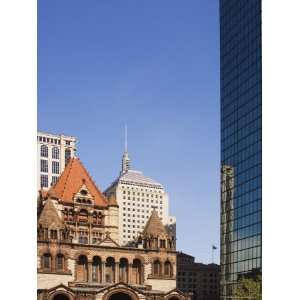  Trinity Church and the John Hancock Tower, Copley Square 