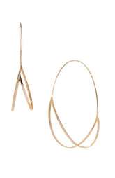Lana Jewelry Large Flirt Hoop Earrings $690.00