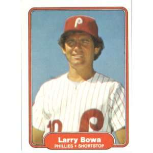  1982 Fleer # 241 Larry Bowa Philadelphia Phillies Baseball 