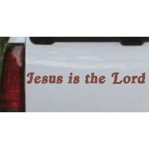  Jesus Is The Lord Christian Car Window Wall Laptop Decal 