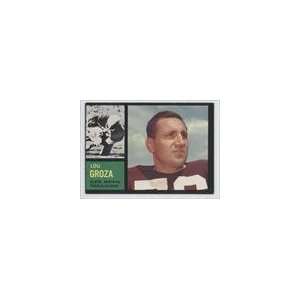  1962 Topps #32   Lou Groza Sports Collectibles