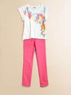 DKNY   Girls Wildflower Tee