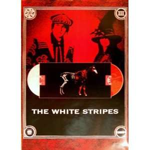  White Stripes Jack and Meg White Horse 24x34 Poster