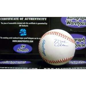 Mel Allen Autographed Baseball sidepanel AL  Sports 