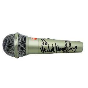 Michael Monroe Autographed Signed Microphone Hanoi Rocks