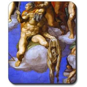    Decorative Mouse Pad Michelangelo Last Judgement Electronics