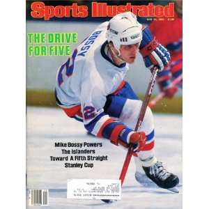 Mike Bossy Unsigned Sports Illustrated Magazine   May 14, 1984