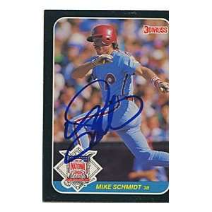 Mike Schmidt Autographed/Signed