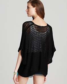 Quotation 525 America Sweater   Drop Stitch Poncho