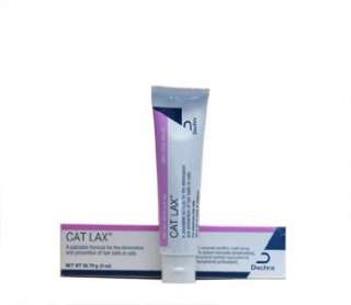 description cat lax for the elimination and prevention of hair balls 