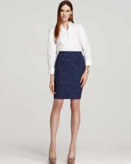   Collection Easy Care Blouse and Slim Boucle Skirt   