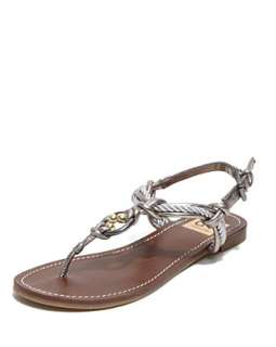 DV Dolce Vita Flat Sandals   Deez Knot   Designer Shoes   Designer 