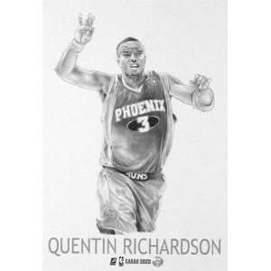 Quentin Richardson Phoenix Suns 5x7 Unframed Print