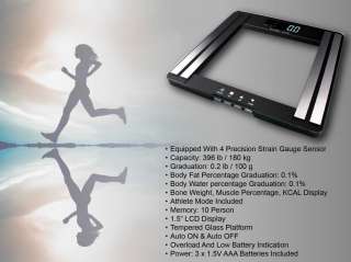 Description of Digital Body Fat Scale BF801 BK2