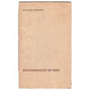  Brotherhood of Men. Richard. Eberhart Books