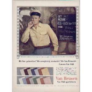 RICHARD WIDMARK in 20th Century Foxs Cinemascope production HELL AND 