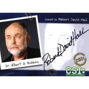  CSI Crime Scene Investigation Series 2   Robert David Hall 