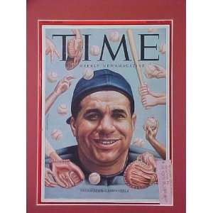 Roy Campanella Brooklyn Dodgers August 8 1955 Time Magazine Fabulous 