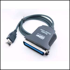 USB Printer Parallel Adapter Cable IEEE 1284 B BAFO  