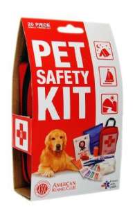 NEW AKC PET FIRST AID KIT, SMALL, 20 PIECE  
