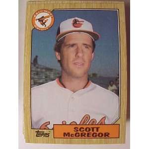  1987 Topps #708 Scott McGregor