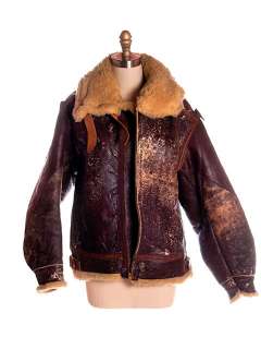 WW2 Leather Jacket/Fleece Flight Pilot Plus PantsB1/B3Type SZ 38 