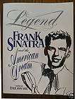 Frank Sinatra book Frank and friendly Hard Cover  