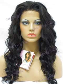 NEW Top Quality Synthetic Lace Front Full wig GLS50 1B  