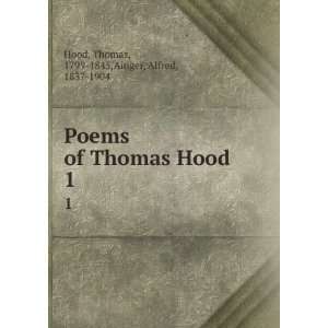  Thomas Hood. 1 Thomas, 1799 1845,Ainger, Alfred, 1837 1904 Hood