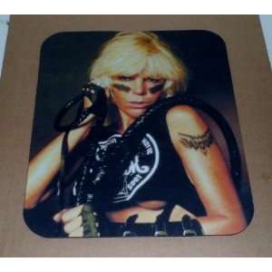  WENDY O WILLIAMS & a Leather Whip COMPUTER MOUSEPAD The 