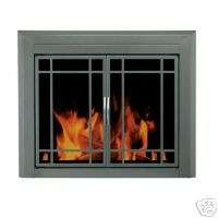   Hearth Glass Fireplace Door Edinburg Medium ED 5411 Screen Mesh  