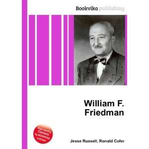  William F. Friedman Ronald Cohn Jesse Russell Books