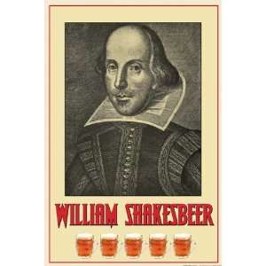  William Shakesbeer by Wilbur Pierce. Size 18.75 X 27.50 