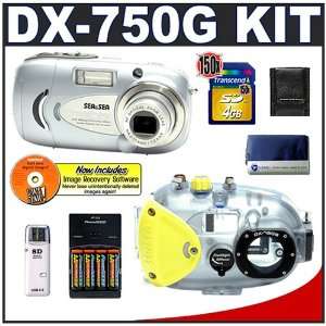 750G Underwater Digital Camera Kit with DX 750G 5.19MP Digital Camera 