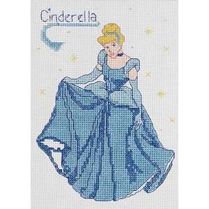   Cinderella Counted Cross Stitch Kit 5 Inch x7 Inch