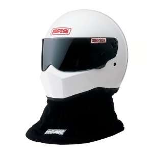  Simpson Racing 1227141 The Drag Bandit SNELL 05 White Size 