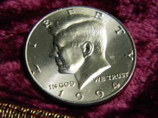 1994 D US Kennedy Half Dollar JFK Coin  