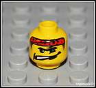 lego city x1 yellow head red bandana ninja headband boy