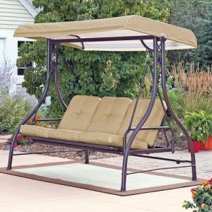 Person Outdoor Yard Convertible Swing Hammock Bed W/ Powder Coated 