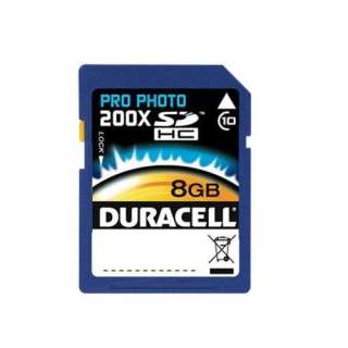 Duracell Pro Photo Du sd1008g c Secure Digital High Capacity (sdhc) 8 