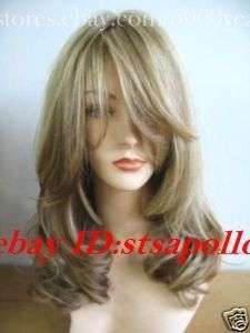   2011 New Stylish High quality Medium wavy hair womans Health wig/wigs